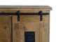Giner y Colomer Aparador de Madera de Mango y Metal, 80 x 190 x 45 cm, Industrial, Natural
